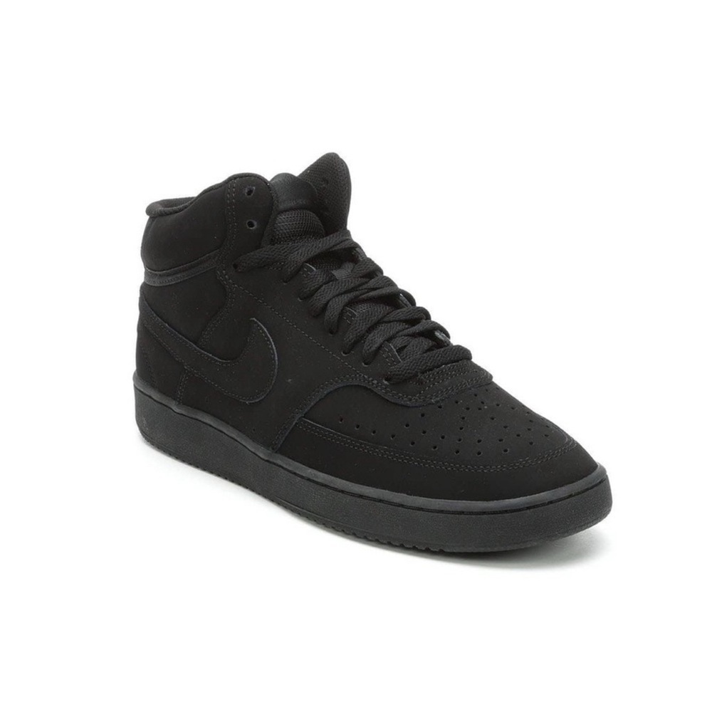 Nike Court Vision Mid Top Suede Sneakers 8